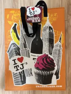 【新品未使用タグ付& NY直送】Trader Joe's エコバッグ