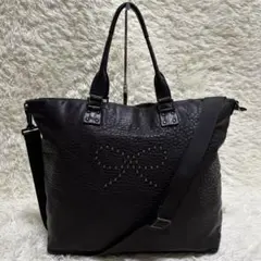 ✨️美品 ANYA HINDMARCH トートバッグ リボン スタッズ 2WAY