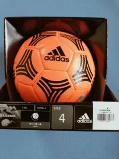 adidas サッカーボール 4号球 AF4909ORBK
