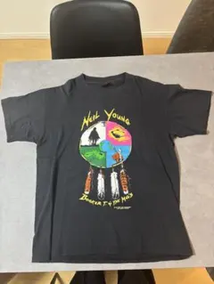 ニールヤング Neil Young 2008年北アメリカツアーtシャツ - メルカリ