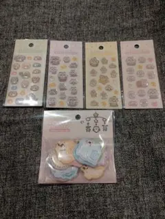 ちいかわベビー　ミニミニぷっくりシール4種＆おしりもっちりシールセット