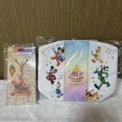 ディズニーランド40周年スーベニアランチケース・バッグチャーム