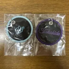 ランペ　プラスパ　陣　鈴木昂秀　ガチャ 刺繍ネームキーホルダー　2個セット