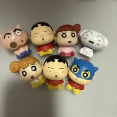 クレヨンしんちゃん ソフビフィギュア 7体セット