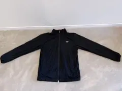 YONEX ウォームアップ　ジップアップジャケット ブラック　Lサイズ