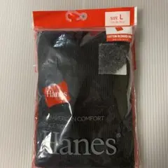 Hanes タンクトップ Lサイズ コットンブレンドリブ