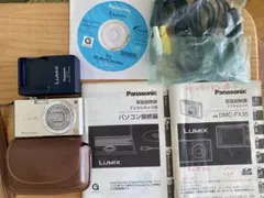 【動作確認済】PanasonicLUMIX DMC-FX35 ★高級本革ケース付のサムネイル