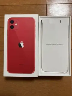 Apple iPhone 11 (PRODUCT)RED 外箱