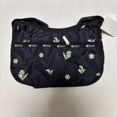 コ*ュ様 LeSportsac 花柄ショルダーバッグ 黒