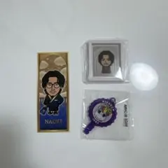 小林直己　フレームマグネット・キーチャーム・千社札　セット