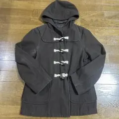 GU ダッフルコート　濃茶色