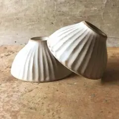 益子焼kinari お茶碗2個【新品・送料込】のサムネイル