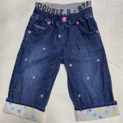 ミキハウスダブルB デニム短パン