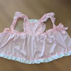 Petit Bateau ピンク エプロン