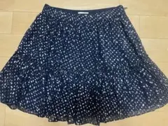 kate spade ネイビー星柄ミニスカート
