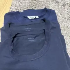 1回着用のみ　エアリズムコットンオーバーサイズTシャツ　エアリズムクルーネックT