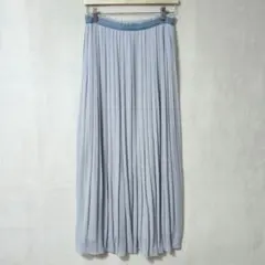 セオリーリュクス ロングスカート 38 M ブルー 落ち感 綺麗め
