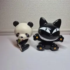 和光証券 パンダ 貯金箱 ソフビ 昭和レトロ - メルカリ