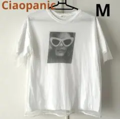 チャオパニック　Ciaopanic ホワイト プリント Tシャツ　チュールのサムネイル