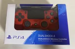 PS4コントローラー 純正 箱説明書付き 赤