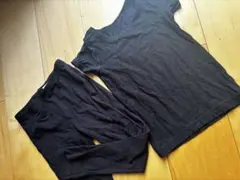 UNIQLO ヒートテック エクストラウォーム レギンス 110と肌着