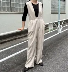裾上済】L'AUBE BLANC 4way Twill combinaison - メルカリ