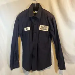 HOLLYWOOD CEMETERY MAINTENANCE ワークシャツ古着