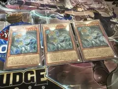 アジア】遊戯王 調和ノ天救竜 ハルモニア シークレット 3枚 アジア版
