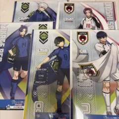 ブルーロック 一番くじ 夢中の連鎖 クリアポスター 5枚セット