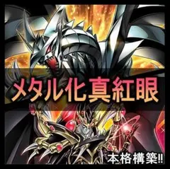 No.712 メタル化　真紅眼　レッドアイズ デッキ 遊戯王 本格構築済みデッキ