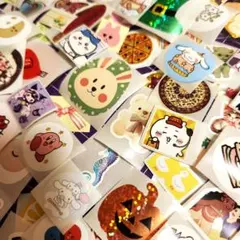 フレークシール♡おすそ分け♡130枚 セット♡F10