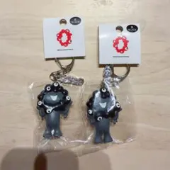 【新品】黒　ミャクミャク　キーホルダー 2個セット