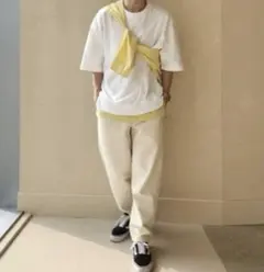 GU デニムシェフパンツ ナチュラル Ｓ