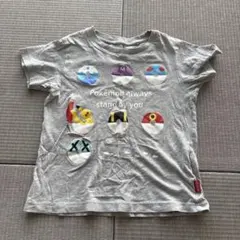 UNIQLO ポケモン Tシャツ 110サイズ グレー