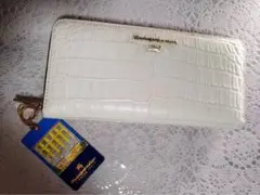 Modaprincipe 長財布 ホワイト クロコ型押しのサムネイル