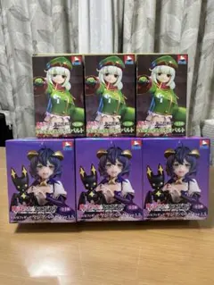 魔法少女にあこがれてvivitフィギュア　マジアベーゼ　レオパルト各3個セット