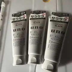 uno ホイップウォッシュ ブラック 130g 3本セットのサムネイル