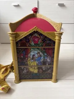 美女と野獣 ステンドグラスデザイン　ポップコーンバケット