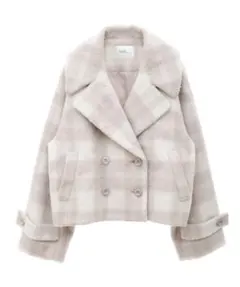 earth music&ecology シャギーショートコート