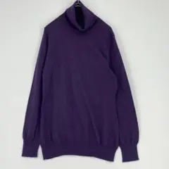 メンズタートルネックニット