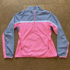 【美品】ナイキ Nike ウィンドブレーカー ナイロン Lレディース ピンク