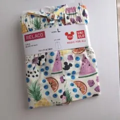 【新品タグ付】ユニクロ　ディズニー　リラコUNIQLO Lサイズ　ミッキーのサムネイル