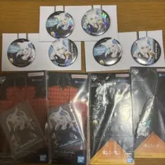 ホロライブ 一番くじ 白上フブキ アクリル・ラバーチャーム・缶バッジセット