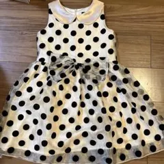 130cm 子供服rora ミラ　ワンピース