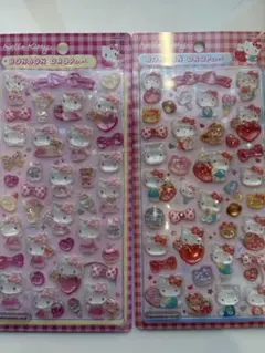 【正規品】サンリオ　第二弾　ハローキテ ボンボンドロップシール 2パックセット