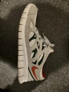 と*ん様 Nike スニーカー 27.5 グレー/オレンジ