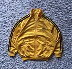 90s オールド アディダス ジャージ トラックジャケット　 イエロー