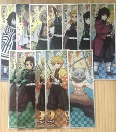 鬼滅の刃　ロングステッカー　12枚