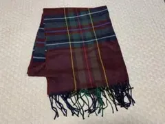 【新品・未使用】タータンチェック　ストール　マフラー　膝掛け