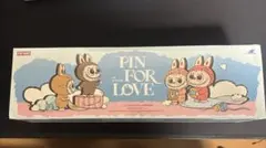 ラブブ LABUBU PIN FOR LOVE イニシャルアルファベット N〜Z